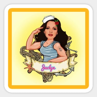 Jaclyn Smith pop Sticker